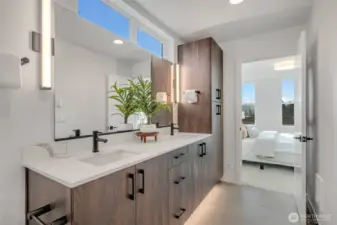 Photos are of model home of similar floorplan. Color scheme and layout will vary.