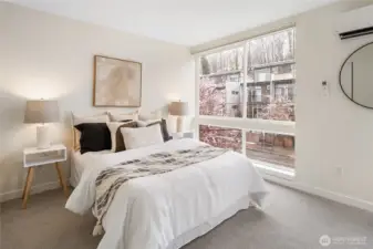 Light filled third floor primary