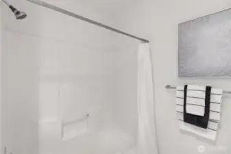 All upstairs bathrooms are fully remodeled with gorgeous dual sinks