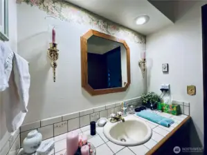 Main bathroom downstairs.