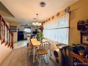 Dining room area