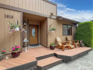Sunny Front Deck