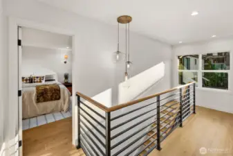 Custom Railings Throughout.