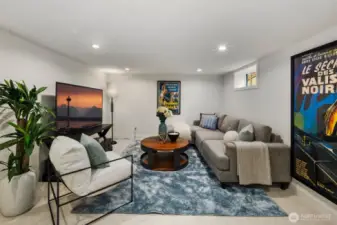 Lower (Basement) 2nd Living area