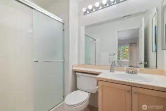 2nd bedroom with attached 3/4 bathroom