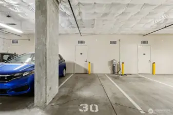 EV-ready parking spot