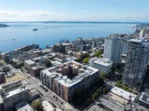 The waterfront, cruise terminals and Pike Place Market are just a stroll away