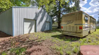 All structures on lot stay but sold with value in the land as-is.