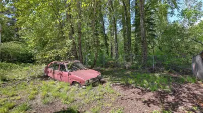 All structures on lot stay but sold with value in the land as-is.