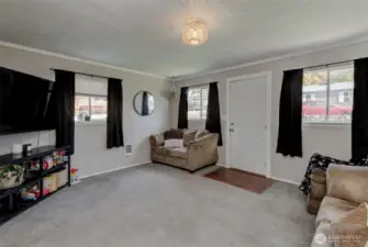 Open layout view showcasing size, flow, and natural light.