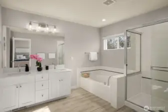 5 piece primary bath