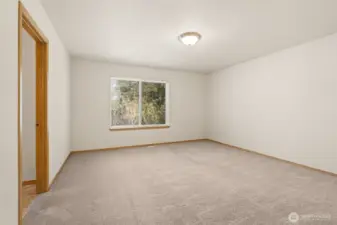 Large primary bedroom
