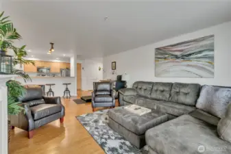 Bright and airy with a welcoming ambiance.