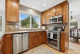 Chef's delight kitchen area