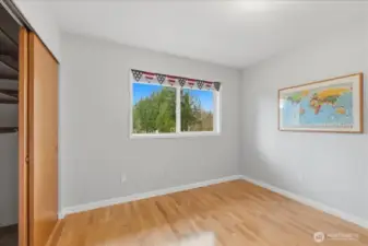 Beautiful and easy care wood floors.