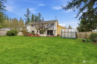 View from the "Way-Back" yard.