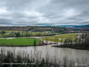 North facing looking over Skykomish River