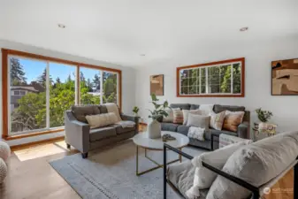 Upstairs living room