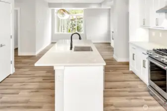 Bright and spacious layout