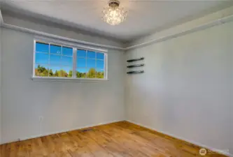 3rd bedroom faces front of home.