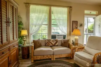 Guesthouse living area
