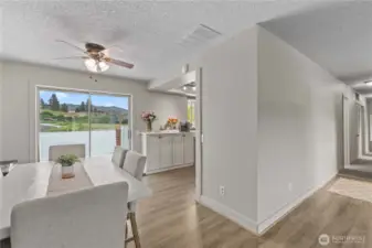 Nice sized dining room