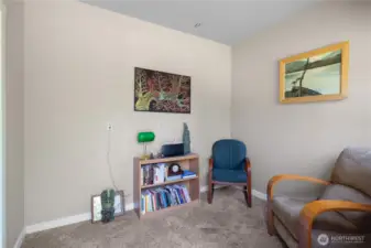 2nd office off the garage.