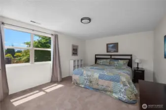 Large 2nd BR on 2nd floor.