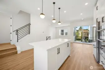 Kitchen of actual home