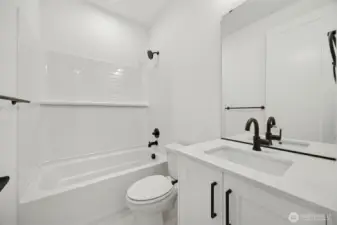 Guest bath of actual home