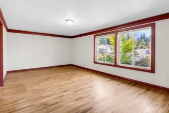 Lots of space for furniture