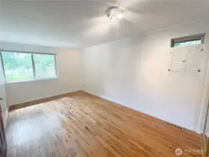 Bedroom 3 with south and west facing windows