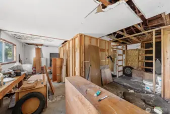 Interior of Existing Outbuilding