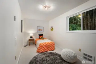 Second bedroom upstairs.