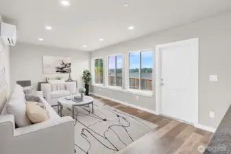 ADU with separate entrance: 2 bedroom 1 bath