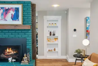 Great built-ins throughout