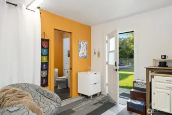 Separate from house - 640 SF with 3/4 bath