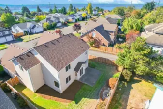 New roof and new fence.