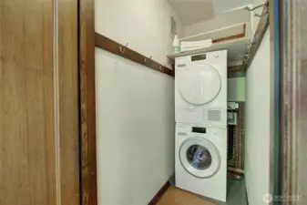 Closet with own private W/D.