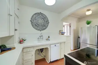 Sweet kitchen with updated appliances.