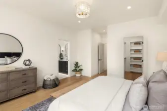 Serene and spacious primary retreat