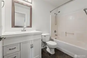 Hallway full bathroom