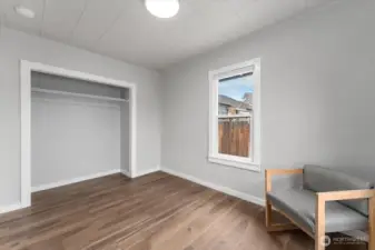 View of bedroom on main floor