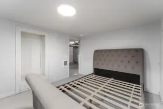 bedroom #2 in basement