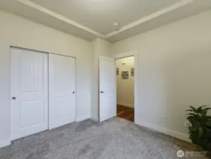Another view Coffered ceiling.