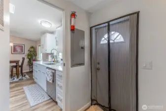 Door from Laundry Room to Exterior