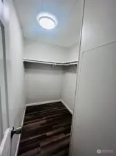 Walk in closet