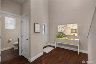 GUEST BATH ON MAIN | virtually staged