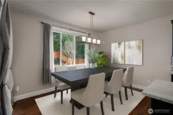 DINING ROOM | virtually staged