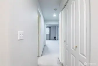 Upstairs has another 2 large bedrooms and a bathroom!